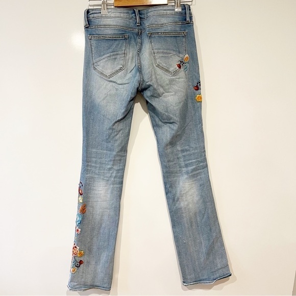 DRIFTWOOD Kelly Floral Embroidered Flared Jeans - Picture 7 of 13